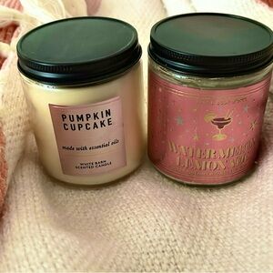 (2) Bath And Body Works single wick candle bundle